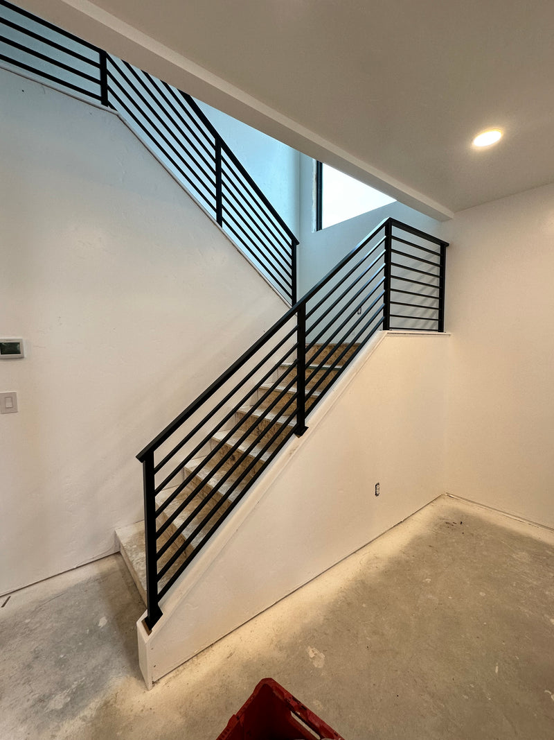 Horizontal Railing Styles Modern Horizontal Gallery – Boise Custom Railings