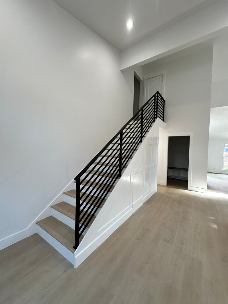 Horizontal Railing Styles Modern Horizontal Gallery – Boise Custom Railings