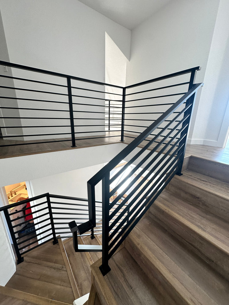 Horizontal Railing Styles Modern Horizontal Gallery – Boise Custom Railings