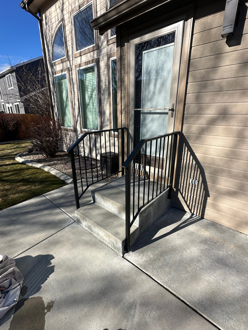 Vertical Railing For Footpath Vertical Railing gallery – Boise Custom Railings