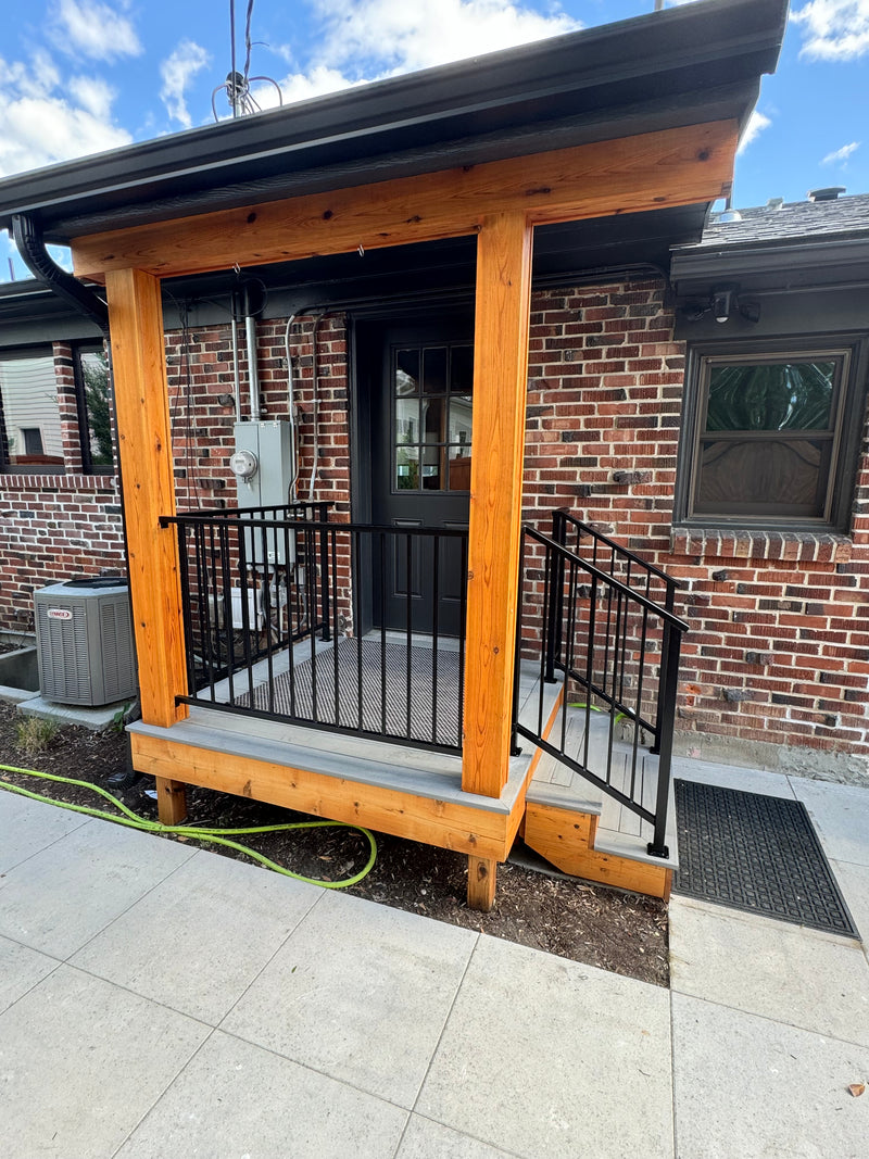 Vertical Railing For Footpath Vertical Railing gallery – Boise Custom Railings
