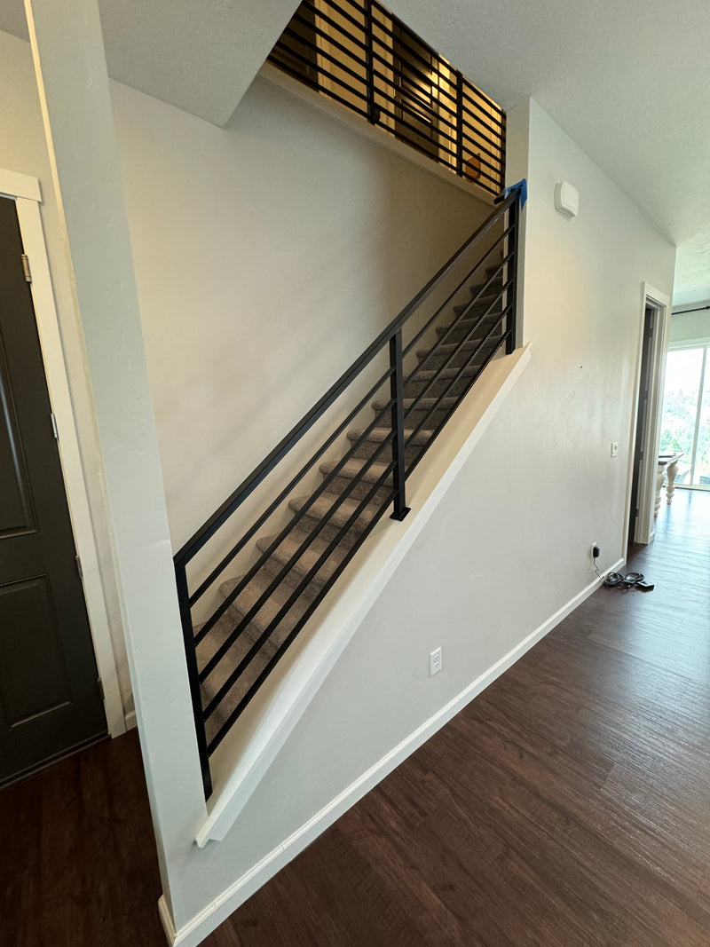 Horizontal Railing Styles Modern Horizontal Gallery – Boise Custom Railings